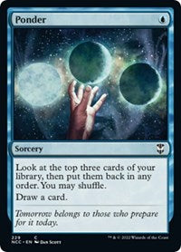 Ponder (229) [Commander: Streets of New Capenna]