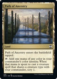 Path of Ancestry (419) [Commander: Streets of New Capenna]