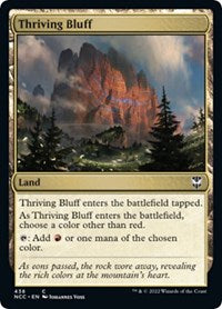 Thriving Bluff (438) [Commander: Streets of New Capenna]
