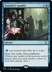 Tezzeret's Gambit (235) [Commander: Streets of New Capenna]
