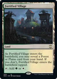 Fortified Village (404) [Commander: Streets of New Capenna]