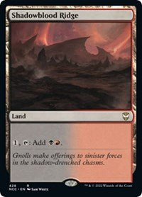 Shadowblood Ridge (426) [Commander: Streets of New Capenna]