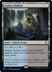 Sunken Hollow (431) [Commander: Streets of New Capenna]