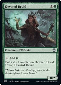 Devoted Druid (286) [Commander: Streets of New Capenna]