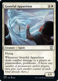Grateful Apparition (202) [Commander: Streets of New Capenna]