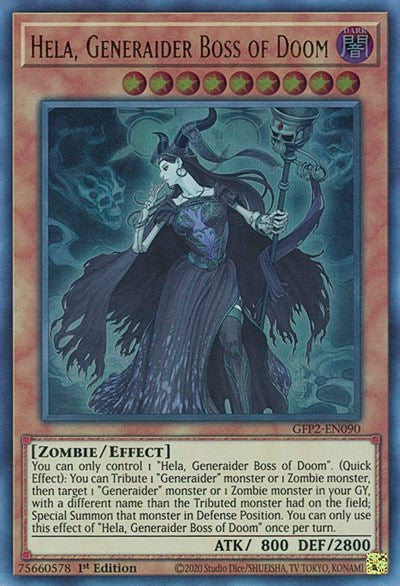 Hela, Generaider Boss of Doom (GFP2-EN090) [Ghosts From the Past: The 2nd Haunting]