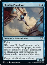 Skyship Plunderer (232) [Commander: Streets of New Capenna]