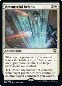 Resourceful Defense (19) [Commander: Streets of New Capenna]