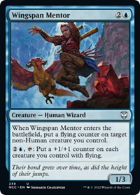 Wingspan Mentor (239) [Commander: Streets of New Capenna]