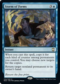 Storm of Forms (32) [Commander: Streets of New Capenna]