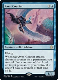Aven Courier (22) [Commander: Streets of New Capenna]