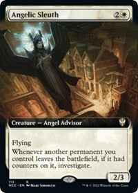 Angelic Sleuth (Extended Art) (113) [Commander: Streets of New Capenna]