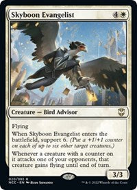Skyboon Evangelist (20) [Commander: Streets of New Capenna]