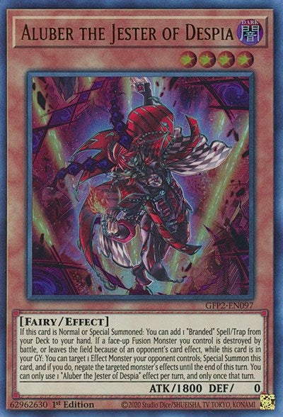 Aluber the Jester of Despia (GFP2-EN097) [Ghosts From the Past: The 2nd Haunting]