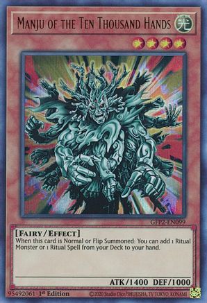 Manju of the Ten Thousand Hands (GFP2-EN099) - Ghosts From the Past: The 2nd Haunting 1st Edition