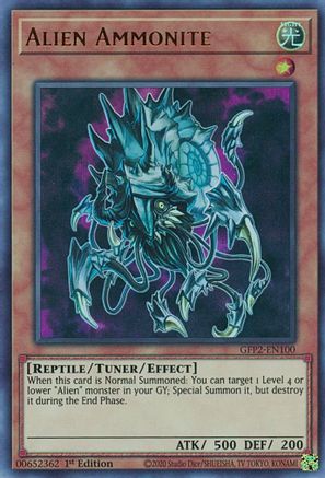 Alien Ammonite (GFP2-EN100) - Ghosts From the Past: The 2nd Haunting 1st Edition