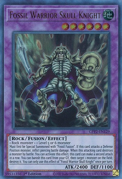 Fossil Warrior Skull Knight (GFP2-EN129) [Ghosts From the Past: The 2nd Haunting]