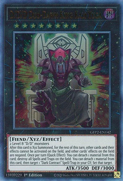 D/D/D Duo-Dawn King Kali Yuga (GFP2-EN142) [Ghosts From the Past: The 2nd Haunting]