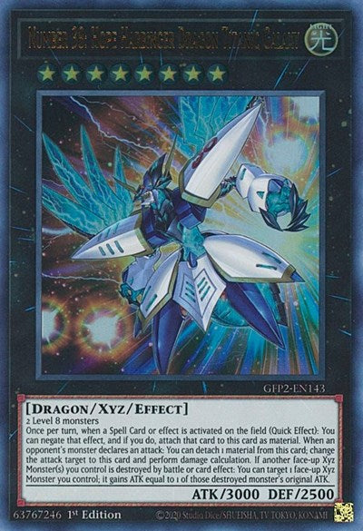 Number 38: Hope Harbinger Dragon Titanic Galaxy (GFP2-EN143) [Ghosts From the Past: The 2nd Haunting]