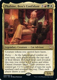 Phabine, Boss's Confidant (9) [Commander: Streets of New Capenna]