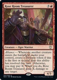 Rose Room Treasurer (51) [Commander: Streets of New Capenna]
