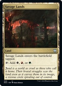 Savage Lands (424) [Commander: Streets of New Capenna]