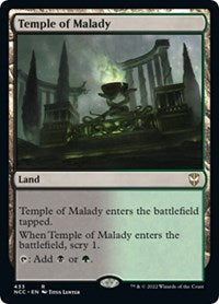 Temple of Malady (433) [Commander: Streets of New Capenna]