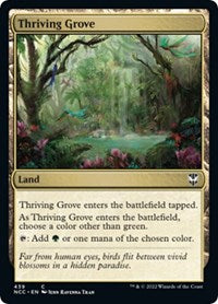 Thriving Grove (439) [Commander: Streets of New Capenna]