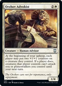 Orzhov Advokist (207) [Commander: Streets of New Capenna]