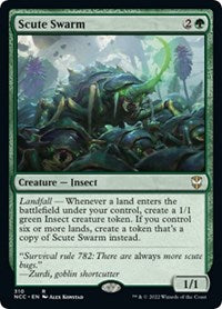 Scute Swarm (310) [Commander: Streets of New Capenna]