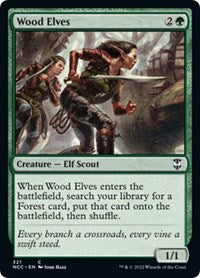 Wood Elves (321) [Commander: Streets of New Capenna]