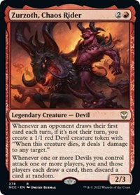 Zurzoth, Chaos Rider (278) [Commander: Streets of New Capenna]