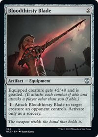 Bloodthirsty Blade (362) [Commander: Streets of New Capenna]