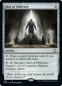 Idol of Oblivion (368) [Commander: Streets of New Capenna]