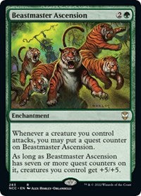 Beastmaster Ascension (283) [Commander: Streets of New Capenna]