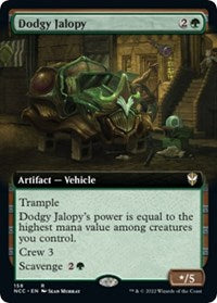Dodgy Jalopy (Extended Art) (158) [Commander: Streets of New Capenna]