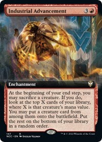 Industrial Advancement (Extended Art) (147) [Commander: Streets of New Capenna]