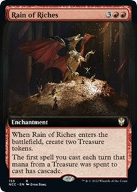 Rain of Riches (Extended Art) (150) [Commander: Streets of New Capenna]
