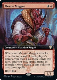 Mezzio Mugger (Extended Art) (149) [Commander: Streets of New Capenna]