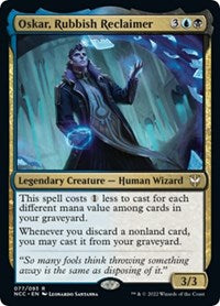 Oskar, Rubbish Reclaimer (77) [Commander: Streets of New Capenna]