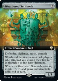 Weathered Sentinels (Extended Art) (185) [Commander: Streets of New Capenna]