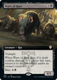 Wave of Rats (Extended Art) (142) [Commander: Streets of New Capenna]