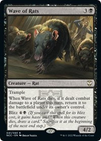 Wave of Rats (41) [Commander: Streets of New Capenna]