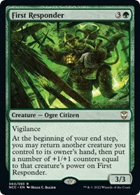 First Responder (60) [Commander: Streets of New Capenna]