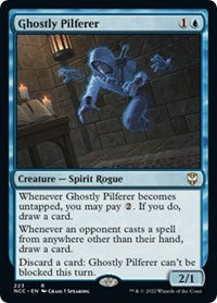 Ghostly Pilferer (223) [Commander: Streets of New Capenna]