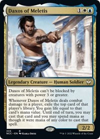 Daxos of Meletis (335) [Commander: Streets of New Capenna]