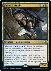 Fallen Shinobi (338) [Commander: Streets of New Capenna]