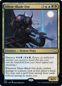 Silent-Blade Oni (352) [Commander: Streets of New Capenna]