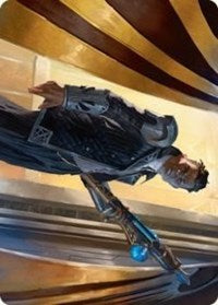 Backup Agent Art Card (1) [Art Series: Streets of New Capenna]