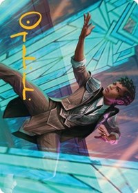 Dapper Shieldmate Art Card (Gold-Stamped Signature) (2) [Art Series: Streets of New Capenna]